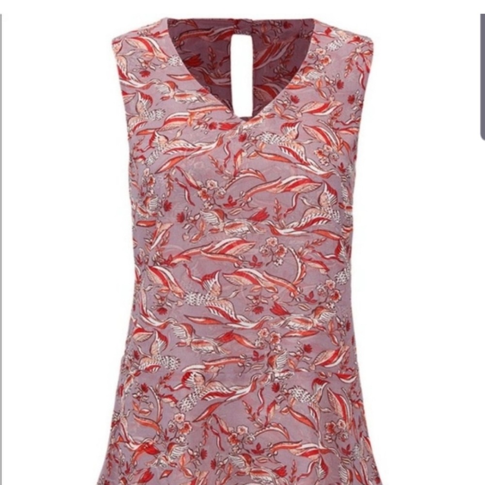Medium Cabi Good Luck Crane Sleeveless Blouse